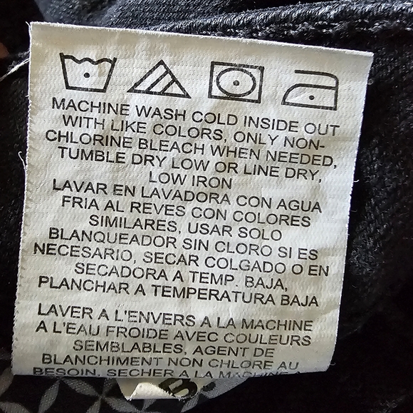 Lee Platinum Label Barely Bootcut Midrise Black Jeans Women's Size 10 Short - Picture 16 of 16